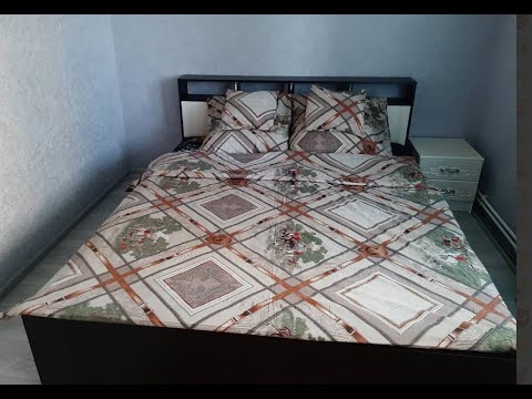 Видео: Как пошить пододеяльник. Очень простой способ. Показываю на бумаге.