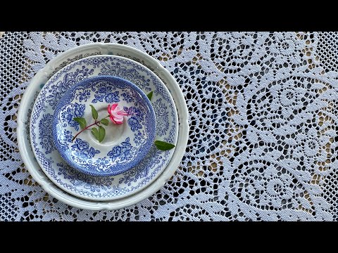 Видео: Фаянсовые тарелки