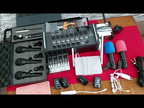 Видео: Оборудование для концерта. Что я беру для концерта. behringer xr16 xm1800s ECM8000 MTP350CM