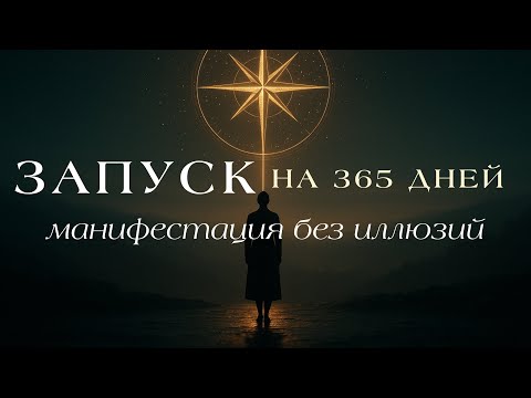 Видео: Гипноз-настройка: запуск на 365 дней · реальность, где всё работает на тебя 