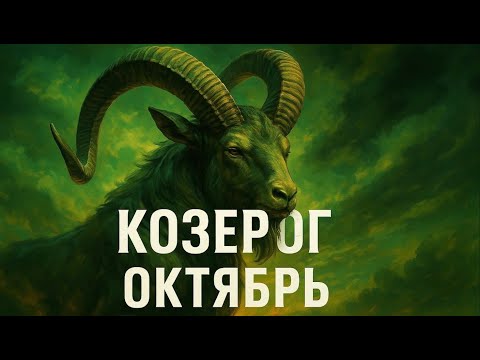 Видео: Козерог — судьбоносный месяц! Карьера и деньги в октябре