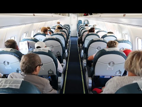 Видео: ATR 42-500 а/к NordStar | Рейс Бор (Подкаменная Тунгуска) - Красноярск (Емельяново)
