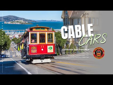 Видео: Легендарный канатный трамвай Сан-Франциско