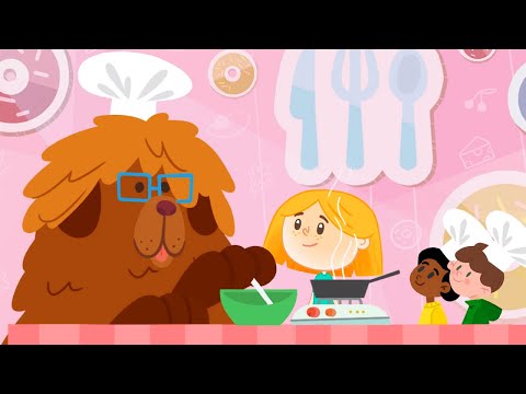 Видео: Катя и Эф. Куда-угодно-дверь -  Все вместе -  мультфильм для детей - телевидение