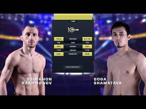 Видео: Осимхон Рахмонов vs. Гога Шаматава | Osimkhon Rakhmonov vs. Goga Shamatava | ACA 188