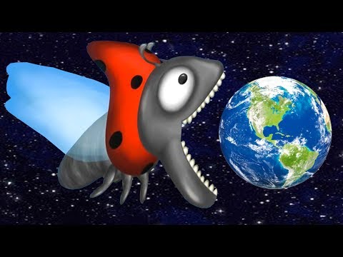 Видео: БОЖЬЯ КОРОВКА съела планету Земля. ИГРА Tasty Planet Forever #4 на Игрули TV