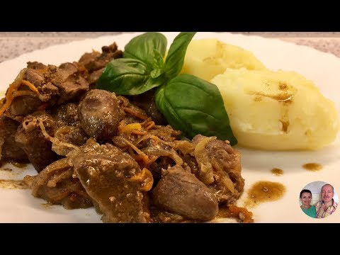 Видео: Как Просто Приготовить Куриные Потрошки! Куриные потрошки - пальчики оближешь!