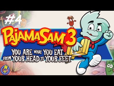 Видео: Pajama Sam 3: You Are What You Eat From Your Head To Your Feet Прохождение игры на PS1 # 4 Финал!