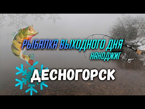 Видео: Рыбалка выходного дня | Десногорск | Наноджиг/мормышинг