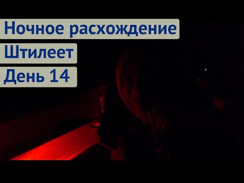 Видео: Ночное расхождение с судами, рыбаки в океане. Борьба со штилем | Трансатлантика день 14