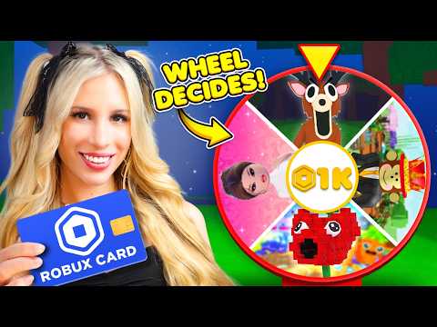 Видео: КОЛЕСО РЕШАЕТ, СКОЛЬКО РОБАКСОВ Я ПОТРАТЮ В ВИРУСНЫХ ИГРАХ ROBLOX... *БЕЗУМИЕ*