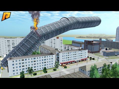 Видео: НЕБОСКРЕБ РУХНУЛ НА ЖИЛЫЕ ДОМА! ТЕПЕРЬ НАС ПОСАДЯТ | CRMP