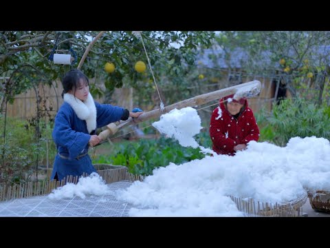Видео: Хлопок... Жизнь хлопка, обещаю в следующий раз придумать название для новой серии, ха-ха-ха.Liziqi