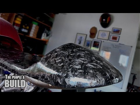 Видео: Обивка сиденья, напечатанная на 3D-принтере и обтянутая рубленым углеродным волокном | The People...