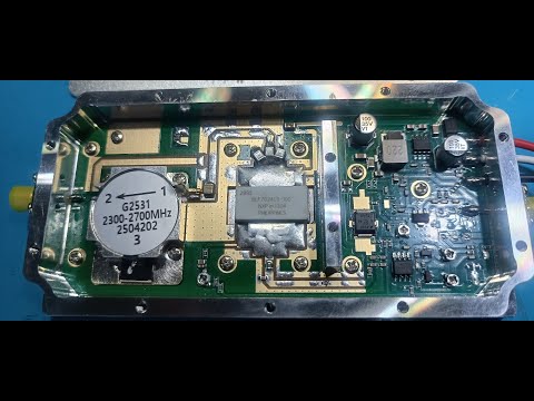 Видео: Обзор усилителя с Али Экспресс 2400-2500 МГц