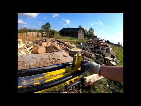 Видео: Чемпион среди дровоколов