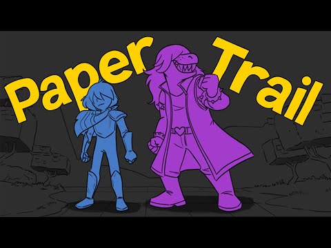 Видео: Paper Trail - 1 Часть (Комикс по Deltarune)