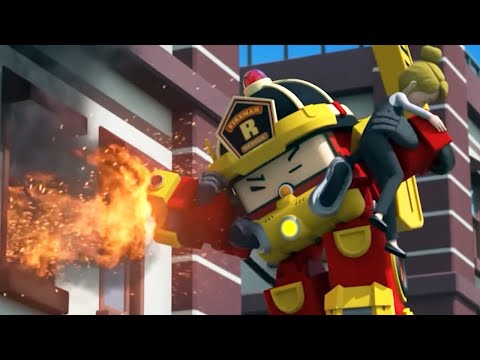 Видео: 🚑 РОБОКАР ПОЛИ - Полезный, но опасный огонь (1 серия) 🚒 Рой и правила пожарной безопасности