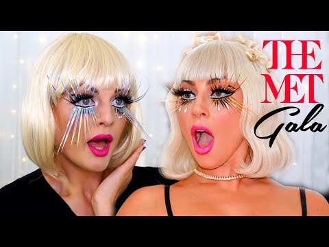 Видео: LADY GAGA от MET GALA 2019 - грим за Halloween | Bobismakeup