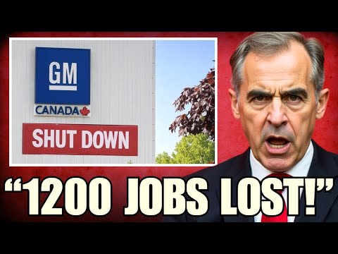 Видео: Канада ЗАБРОШЕНА - еще 1200 рабочих мест потеряно из-за закрытия GM завода в Онтарио - Carney ВОЗ...