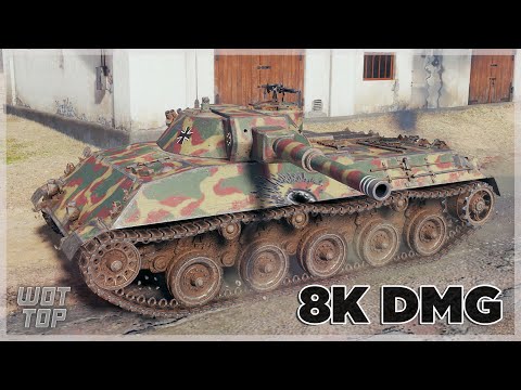 Видео: Rheinmetall Panzerwagen - 8K УРОНА 8 ФРАГОВ - World of Tanks