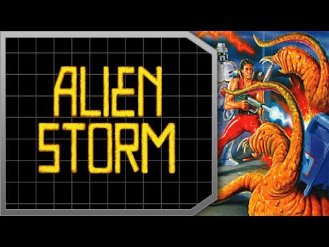 Видео: Прохождение Alien Storm Sega MD (CooP Jackson & Doom Soma)