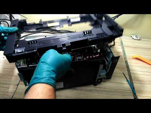 Видео: Инструкция как разобрать HP LaserJet Pro M125ra (замена термопленки)