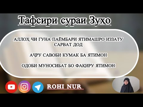 Видео: Аллоҳ чи гуна паёмбари ятимро иззат дод. Аҷру савоби кумак ба ятимон. Одоби рафтор бо фақиру ятимон