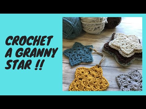 Видео: Вязаные крючком бабушкины звезды
