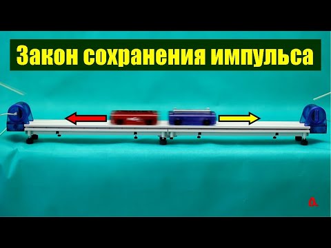Видео: Закон сохранения импульса