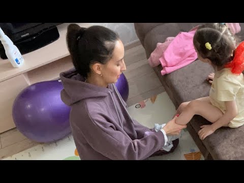 Видео: Радмила, 4,9 лет/ Спастическая диплигия// 3-й уровень | ДЦП Ангел