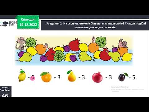 Видео: 1 клас Моделюємо різницеве порівняння   Різницеве відношення — різниця
