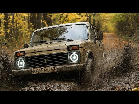 Видео: Вот что может НИВА на жестком бездорожье!