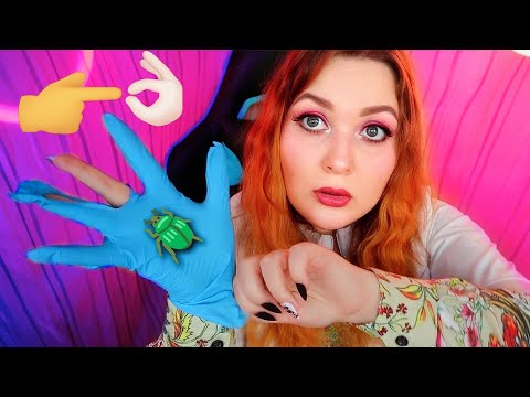 Видео: АСМР ПРОВЕРКА на ВШИ 🐜 НО школьная медсестра СКЛЕИЛА ТЕБЯ 😍 ролевая игра ASMR checking for lice