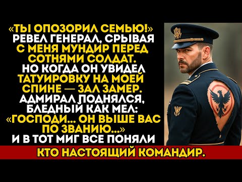 Видео: «Ты позор семьи!» — кричал генерал. Пока адмирал не сказал то, что заставило всех замолчать.