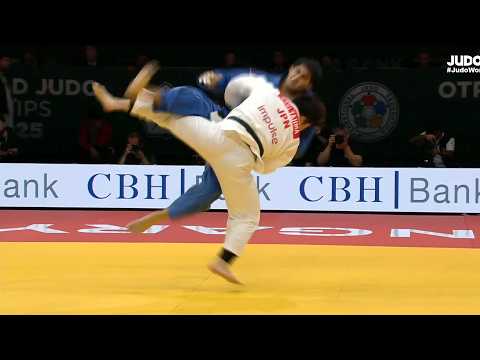 Видео: Редкие и необычные техники на Чемпионате мира по дзюдо 2025 года