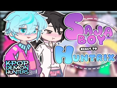 Видео: Реакция Saja Boys на Huntrix😈🎤 || KPOP DEMON HUNTERS🎸💔 || Реакция Gacha 💔