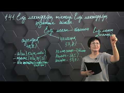 Видео: § 41. Елді мекендердің жіктелуі. Елді мекендердің қызметтік аймағы. 9 сынып.