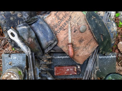 Видео: раскопки немецких блиндажей #15