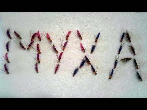 Видео: Мушка "Комарик" имитация личинки мотыля.  Снасть для рыбалки.