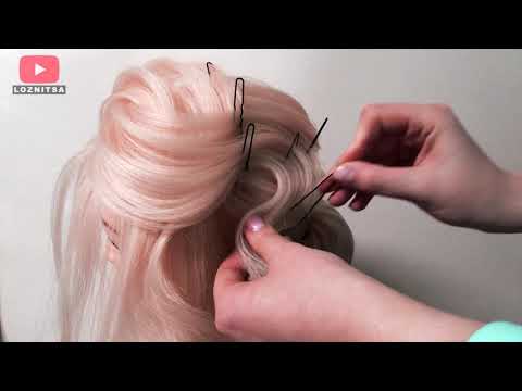 Видео: ПРИЧЕСКИ на Выпускной/Новый год. Низкий пучок. Коса веревка. Updo Tutorial ©LOZNITSA
