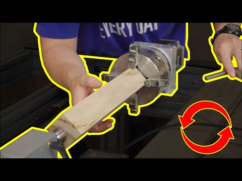 Видео: Avid CNC Ep6: поворотная 4-я ось