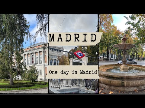 Видео: ВЛОГ: Еду из Барселоны в Мадрид на один день, музей Прадо, гуляю по городу.