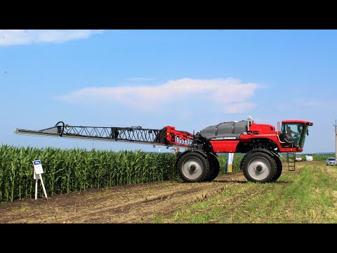 Видео: Демонстрация самоходного опрыскивателя Horsch Leeb 5.280 VL