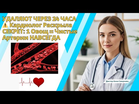 Видео: "ЭТОТ Овощ Очищает Сосуды Лучше Любых Лекарств! Врачи в ШОКЕ"