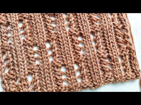 Видео: Лаконичная шахматка с вертикальными линиями 🔥 Для джемперов, палантинов