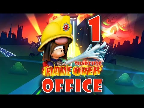 Видео: Flame Over (PS4) Прохождение \ обзор игры #1: Офис (Office)