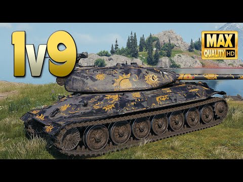 Видео: Объект 260: Безумный бой в одиночку против 9 - World of Tanks