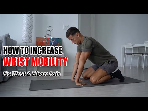 Видео: Как увеличить подвижность запястья (устранить боль в запястье и локте)