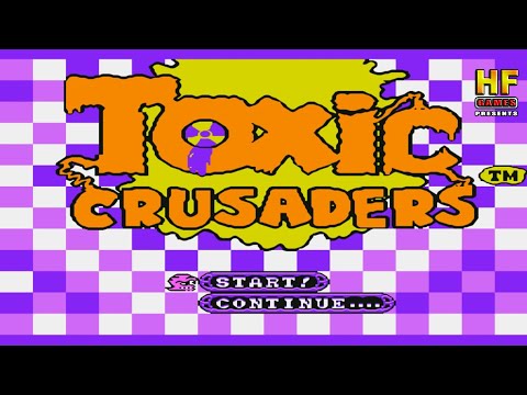 Видео: Toxic Crusaders. NES [No Damage Walkthrough / Прохождение без урона] - Денди | Dendy | Famicom Games